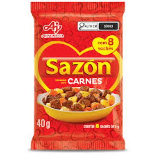 TEMP SAZON VERMELHO PCT 40G