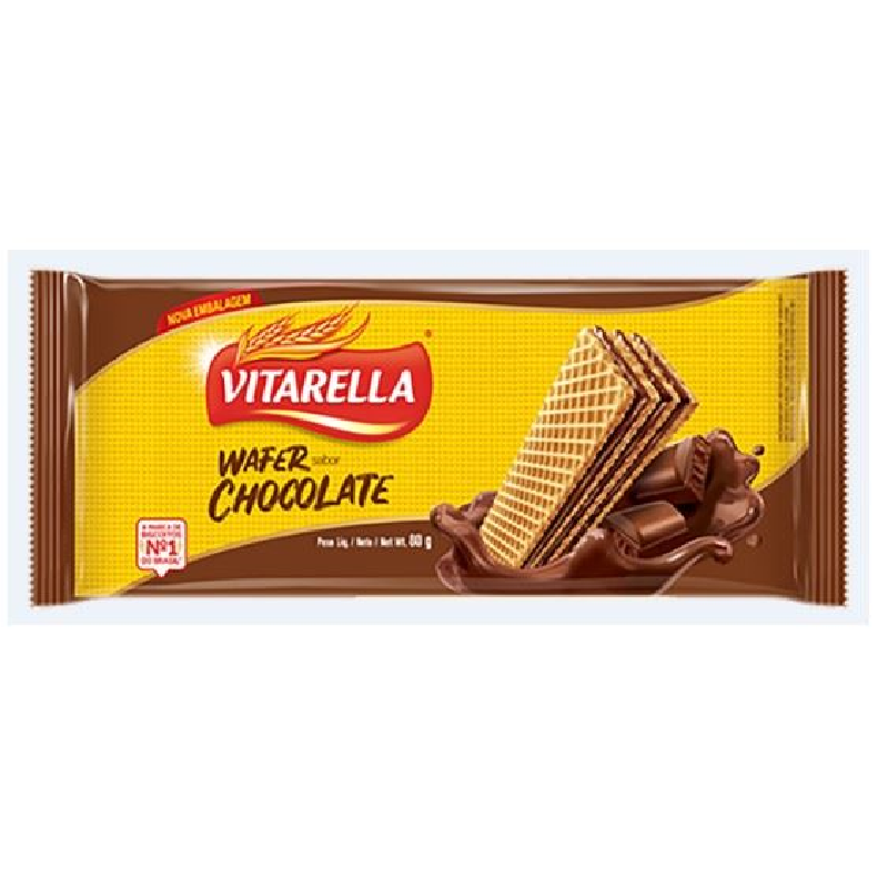 BISC WAFER VITARELLA CHOC 80G